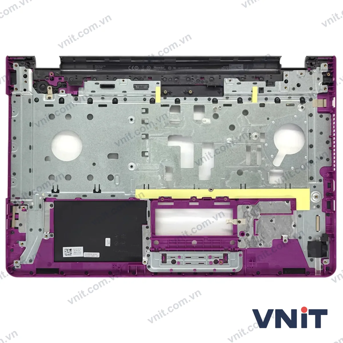 Vỏ laptop Dell Inspiron 5755 5758 5759 07FJ0C side - Mặt C (mặt bàn phím) (Màu tím) - ảnh 2
