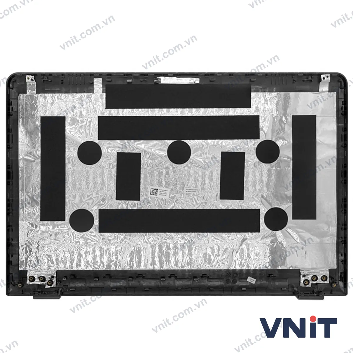 Vỏ laptop Dell Inspiron 5755 5758 5759 07FJ0C smooth surface - Mặt A (nắp lưng màn hình) (Màu đen) - ảnh 2