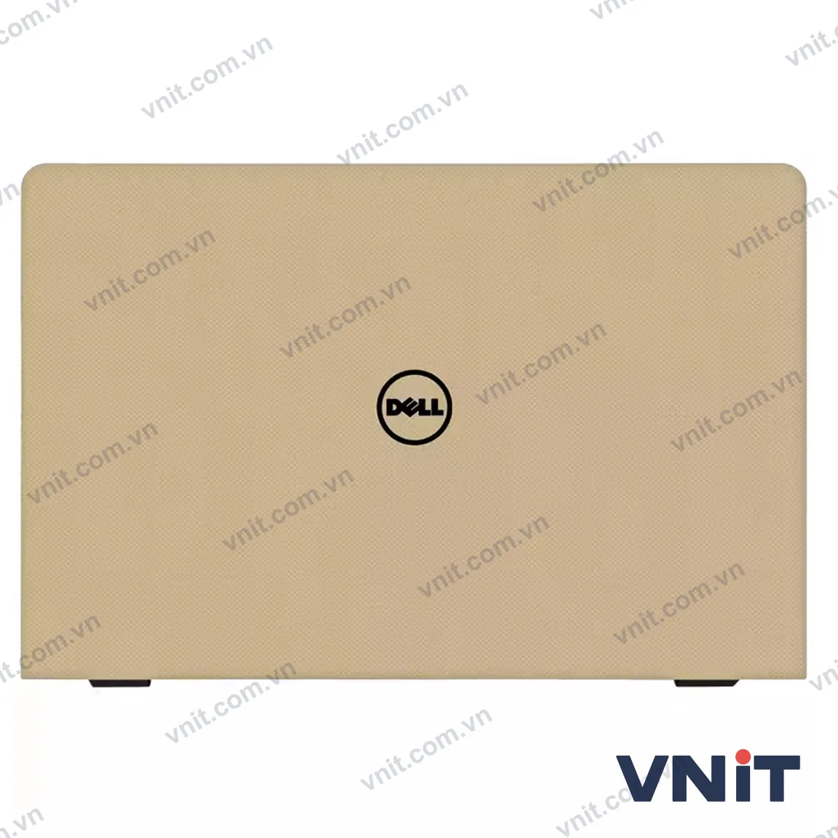 Vỏ laptop Dell Inspiron 5755 5758 5759 07FJ0C yellow pockmarked surface - Mặt A (nắp lưng màn hình)