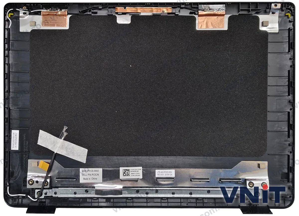Vỏ laptop DELL Latitude 3400 E3400 - Mặt A (nắp lưng màn hình) (Màu đen) - ảnh 2