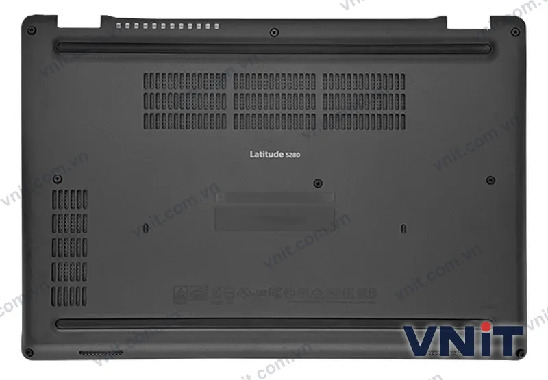 Vỏ laptop Dell Latitude 5280 E5280 5290 E5290 - Mặt D (đáy máy) (Màu đen)