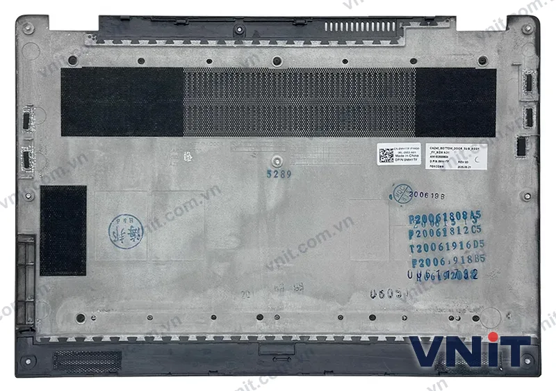 Vỏ laptop DELL Latitude 5289 E5289 E7389 0MH1TF - Mặt D (đáy máy) (Màu đen) - ảnh 2