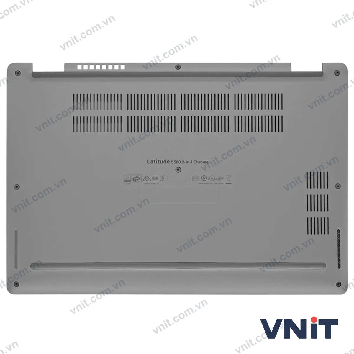 Vỏ laptop Dell Latitude 5310 2-in-1 - Mặt D (đáy máy) (Màu bạc)