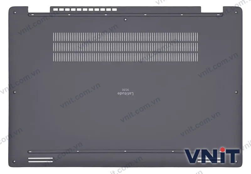 Vỏ laptop Dell Latitude 9330 E9330 2-in-1 no foot pad - Mặt D (đáy máy) (Màu xám)