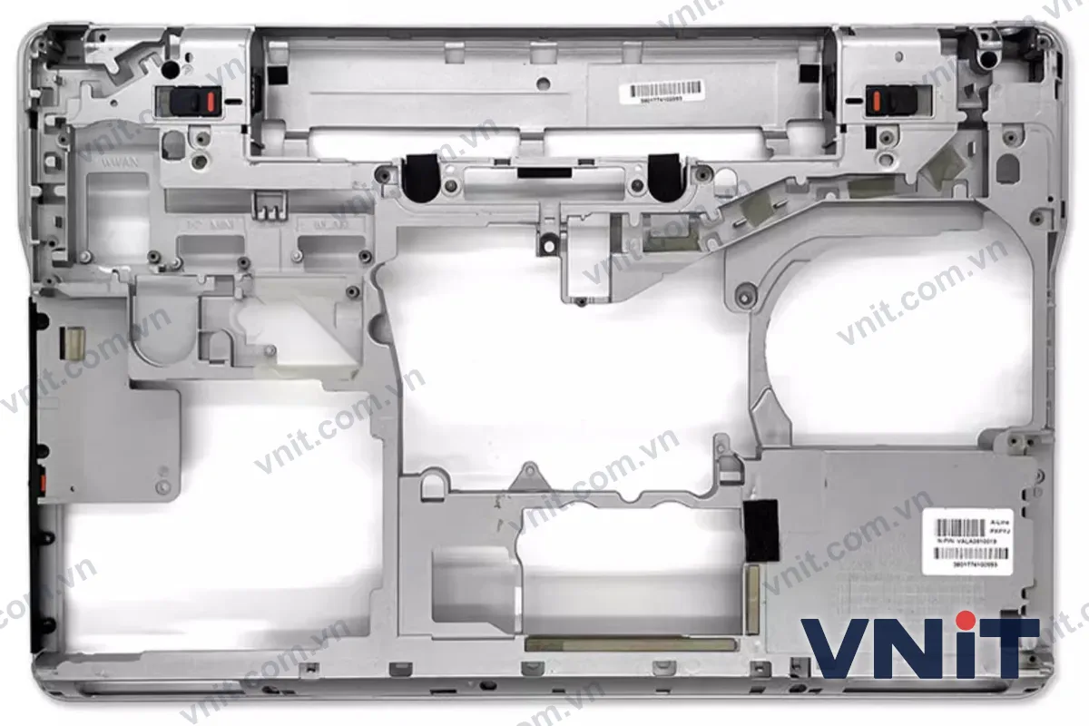 Vỏ laptop Dell Latitude E6540 - Mặt D (đáy máy) (Màu bạc)