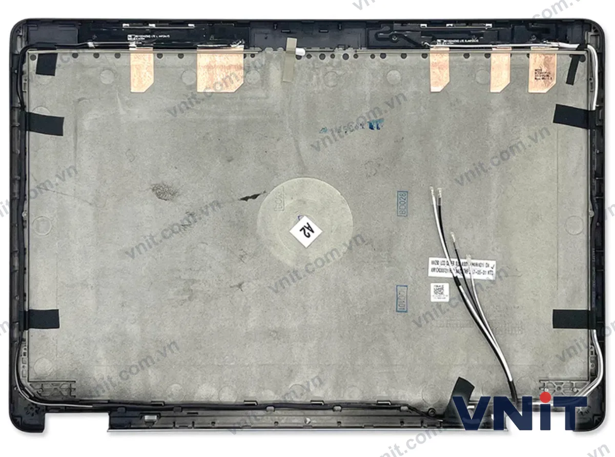 Vỏ laptop Dell Latitude E7270 - Mặt A (nắp lưng màn hình) (Màu đen) - ảnh 2