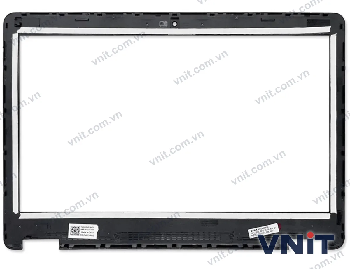Vỏ laptop Dell Latitude E7270 OEM - Mặt B (viền màn hình) (Màu đen) - ảnh 2