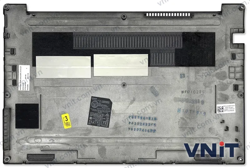 Vỏ laptop DELL Latitude E7480 E7490 - Mặt D (đáy máy) (Màu đen) - ảnh 2