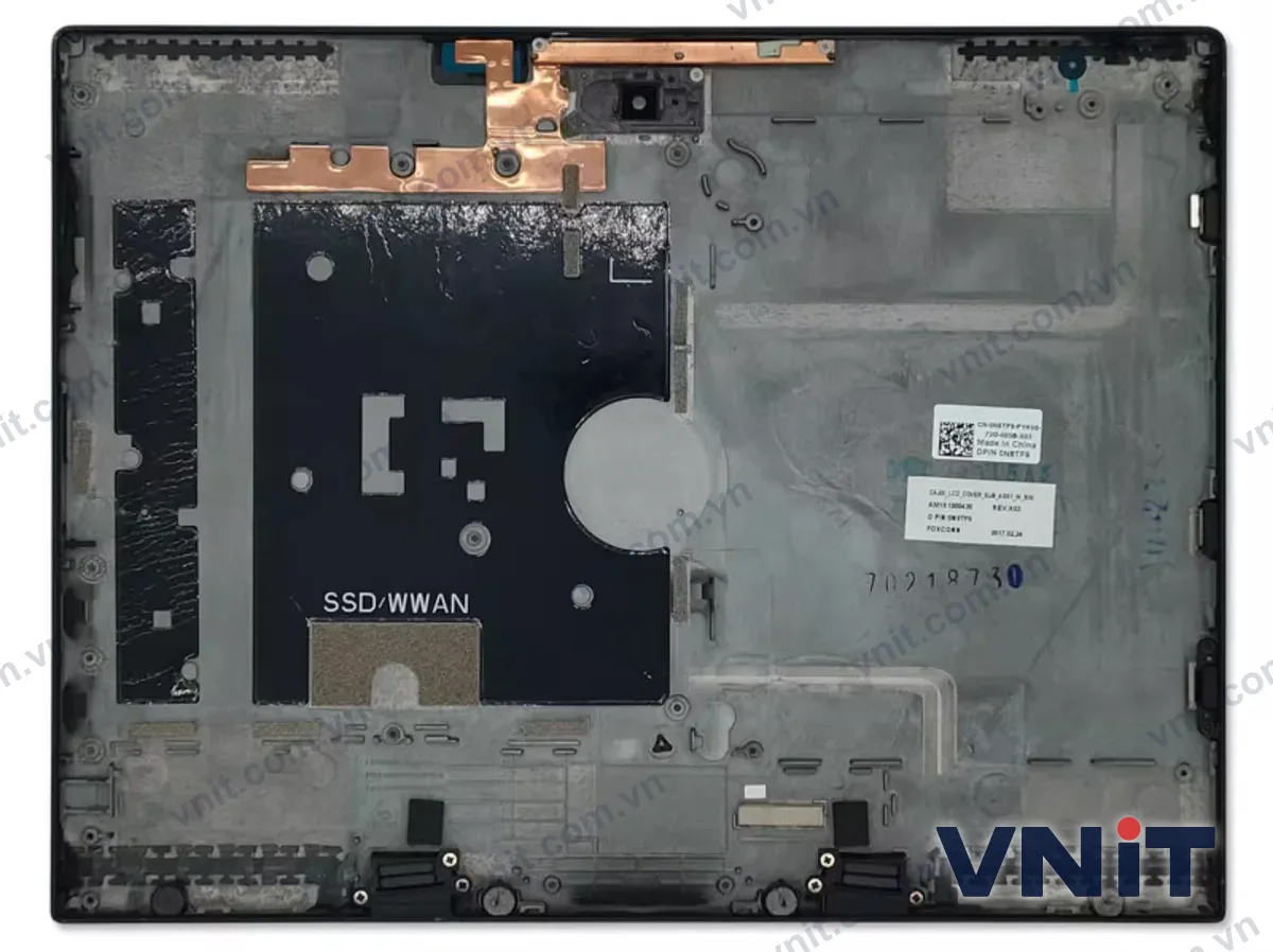Vỏ laptop DELL Latitude XPS12 E7285 7285 2-IN-1 - Mặt A (nắp lưng màn hình) - ảnh 2