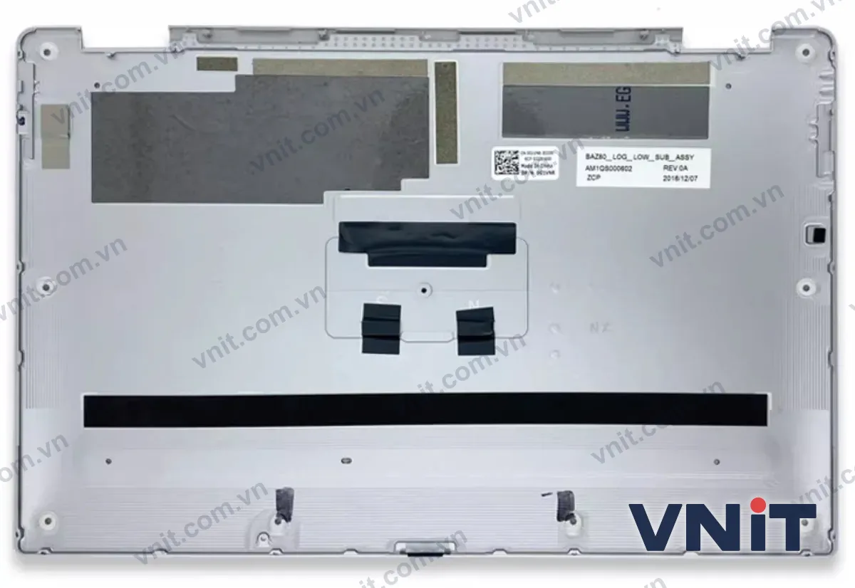 Vỏ laptop Dell XPS 13 9365 - Mặt D (đáy máy) (Màu bạc) - ảnh 2