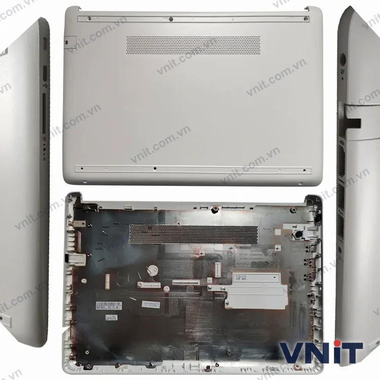 Vỏ laptop HP 14-CF 14-DF 14-CR TPN-I135 L24476-001 - Mặt D (đáy máy) (Màu trắng)