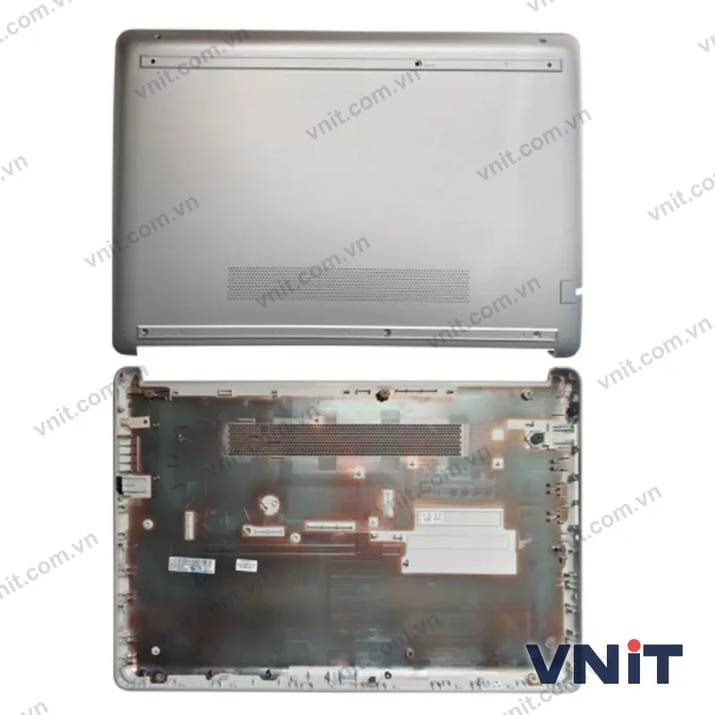 Vỏ laptop HP 14-CF 14-DF 14-CR TPN-I135 - Mặt D (đáy máy) (Màu bạc)