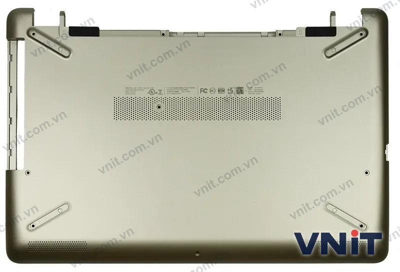 Vỏ laptop HP 15-BS 15-BW 15-BU 250 256 G6 TPN-C129 ODD no VGA - Mặt D (đáy máy) (Màu vàng)