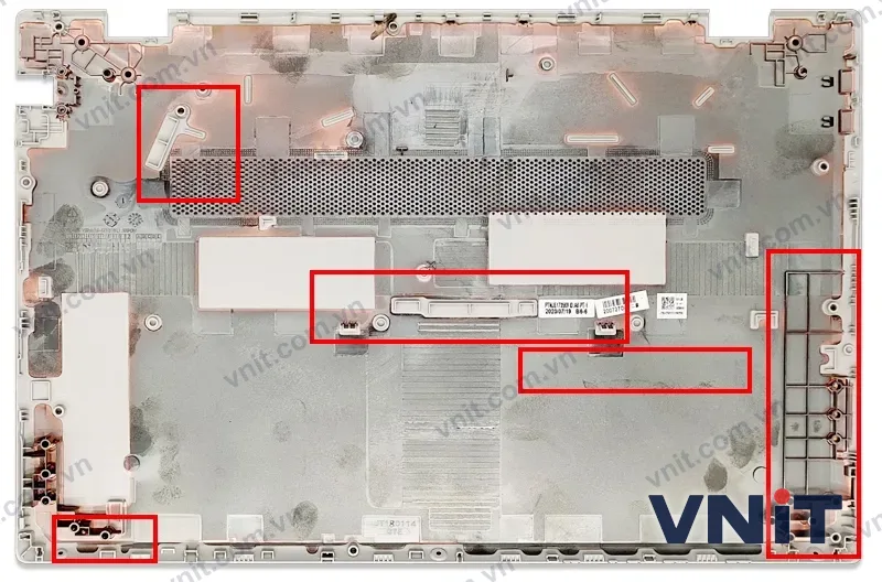 Vỏ laptop HP 15-CS 15-CW TPN-Q208 TPN-Q210 Discrete graphics - Mặt D (đáy máy) (Màu vàng) - ảnh 2