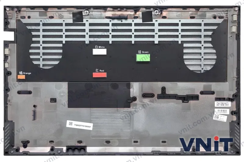 Vỏ laptop HP 15-EK 15-EN TPN-Q236 TPN-Q238 - Mặt D (đáy máy) (Màu đen) - ảnh 2