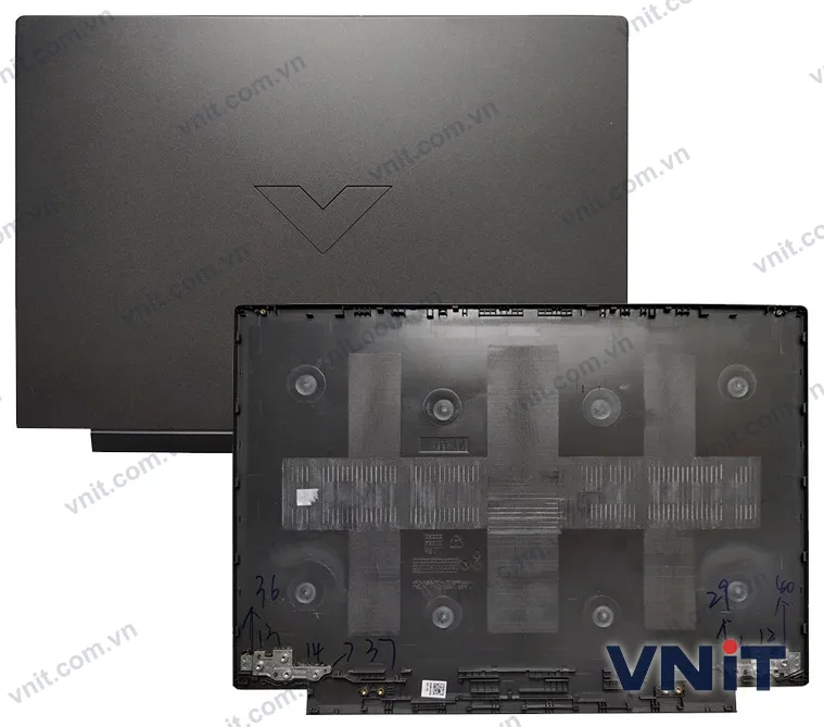 Vỏ laptop HP 15-FB 15-FA 52G3PLCTP20 - Mặt A (nắp lưng màn hình) (Màu đen)