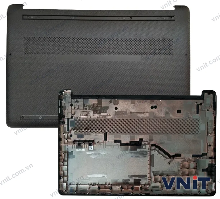 Vỏ laptop HP 15S-ER 15S-FR 15S-FQ 15-EF 15-DY TPN-Q222 TPN-Q230 - Mặt D (đáy máy) (Màu đen)