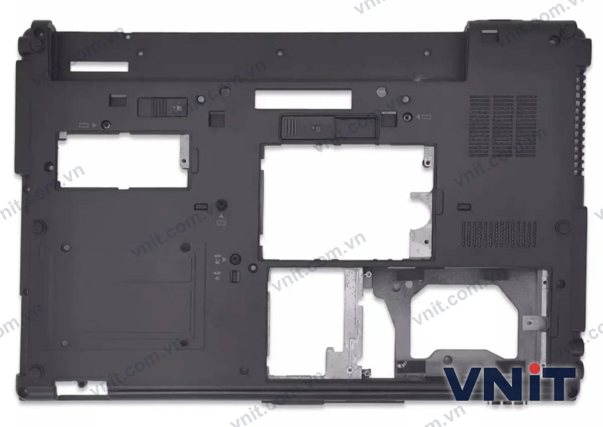 Vỏ laptop HP 8540W 8540P - Mặt D (đáy máy) (Màu đen)