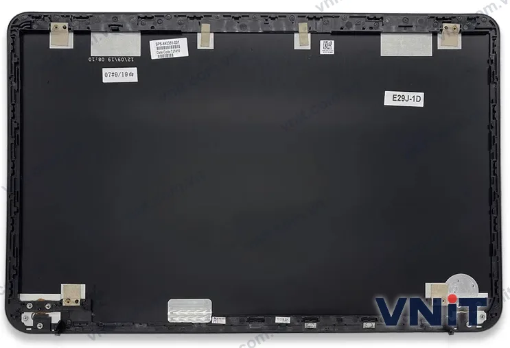 Vỏ laptop HP Envy 4-1000 Envy 4-1008 Envy 4-1040 - Mặt A (nắp lưng màn hình) (Màu đen) - ảnh 2
