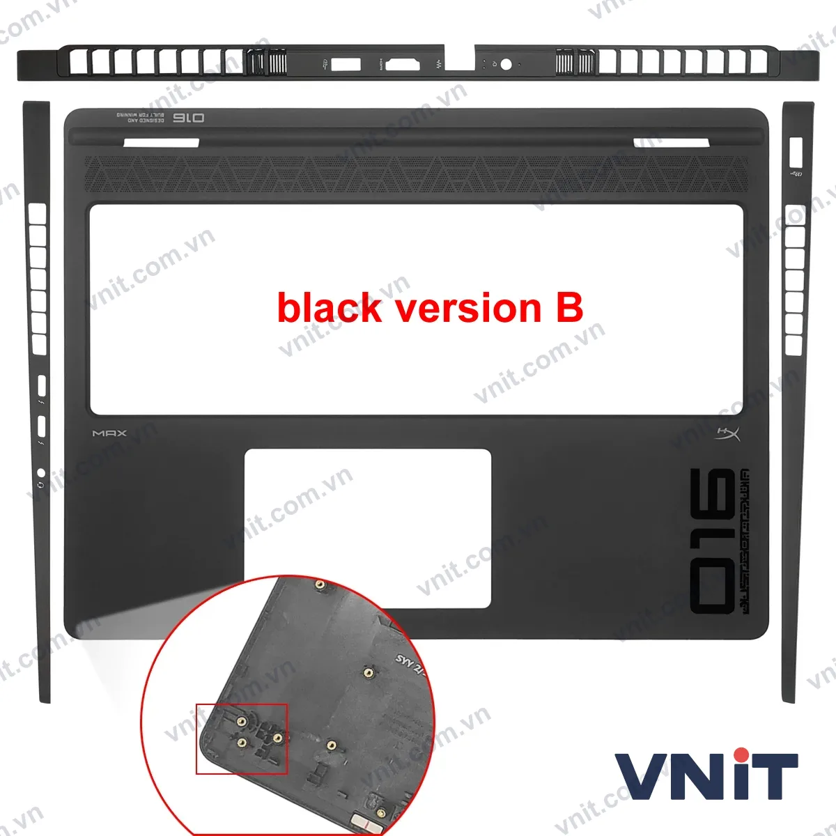 Vỏ laptop HP OMEN MAX 2025 TPN-I143 16-AH version - Mặt C (mặt bàn phím) (Màu đen)