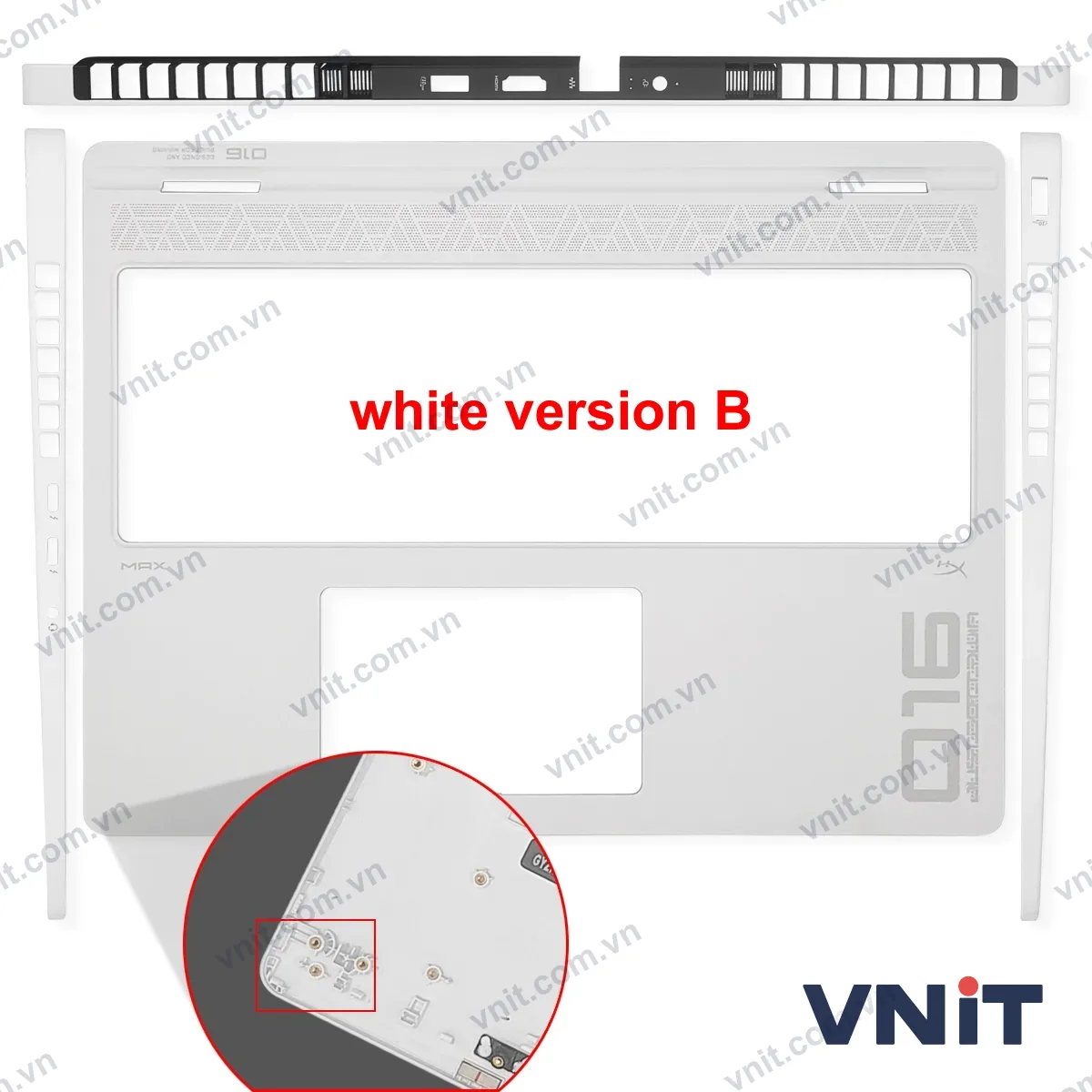 Vỏ laptop HP OMEN MAX 2025 TPN-I143 16-AH version - Mặt C (mặt bàn phím) (Màu trắng)