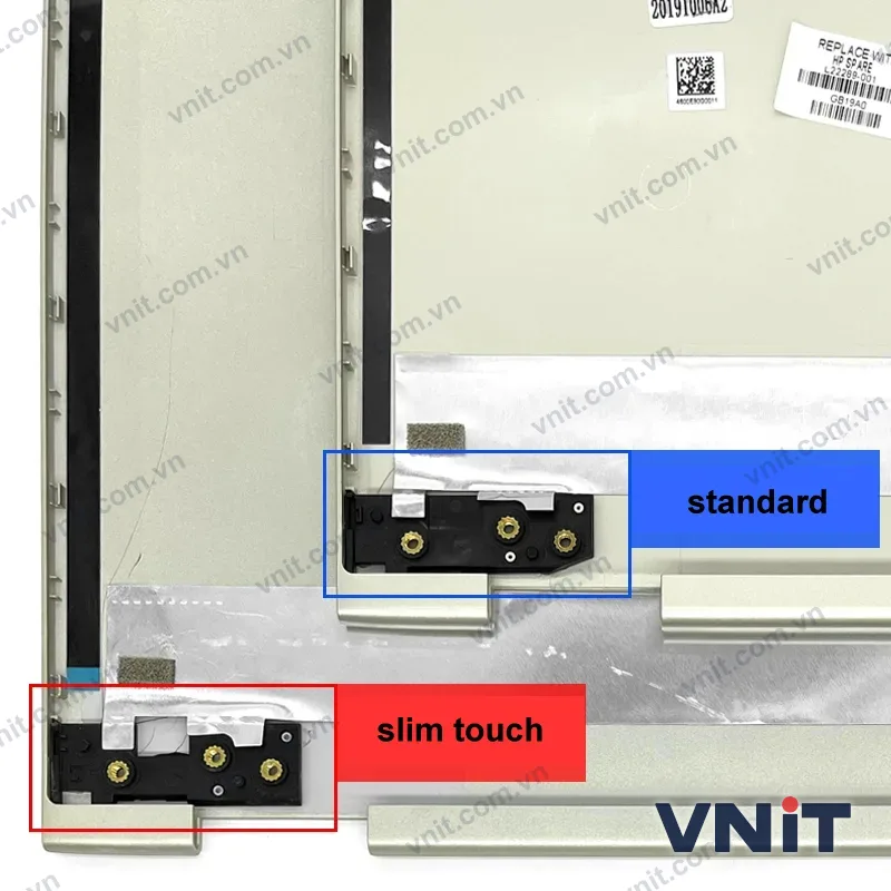 Vỏ laptop HP Pavilion 14-CD 14M-CD 14M-CD0001DX standard - Mặt A (nắp lưng màn hình) (Màu xám) - ảnh 2