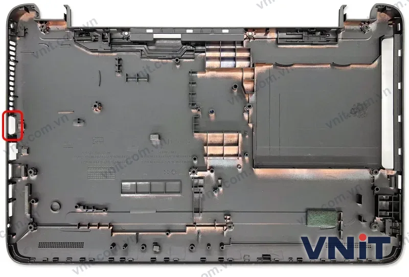 Vỏ laptop HP Pavilion 15-AY 15-AF 15-BA 15-BD 250 255 G5 ODD VGA - Mặt D (đáy máy) (Màu đen) - ảnh 2