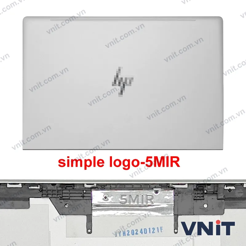 Vỏ laptop HP ProBook 440 445 G10 simple logo 5MIR - Mặt A (nắp lưng màn hình)