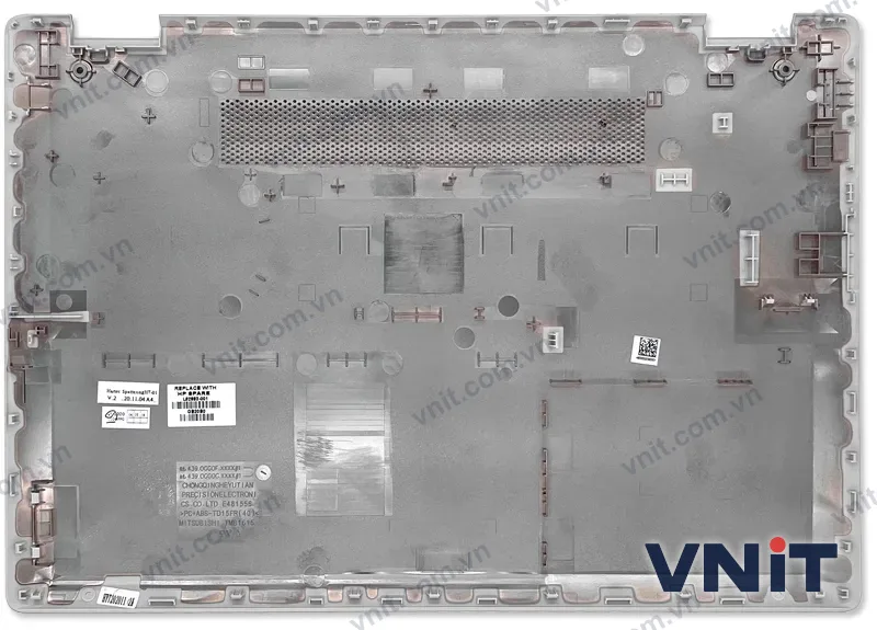 Vỏ laptop HP X360 14-DH TPN-W139 metal - Mặt D (đáy máy) (Màu bạc) - ảnh 2