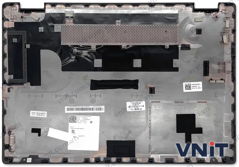 Vỏ laptop HP X360 14-DH TPN-W139 metal - Mặt D (đáy máy) (Màu đen) - ảnh 2