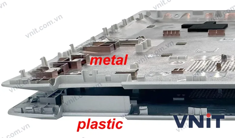 Vỏ laptop HP X360 14-DH TPN-W139 plastic - Mặt D (đáy máy) (Màu bạc) - ảnh 2