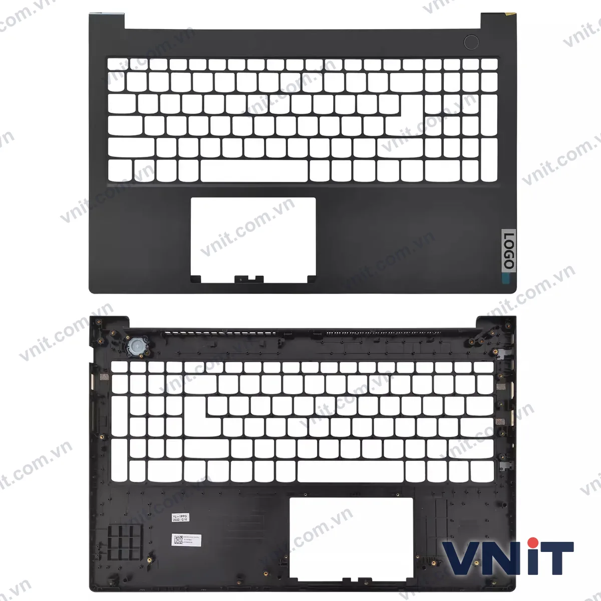 Vỏ laptop LENOVO 6-15ITL 2021 E5-ITL ARE ABA 2022 topcase - Mặt C (mặt bàn phím) (Màu đen)