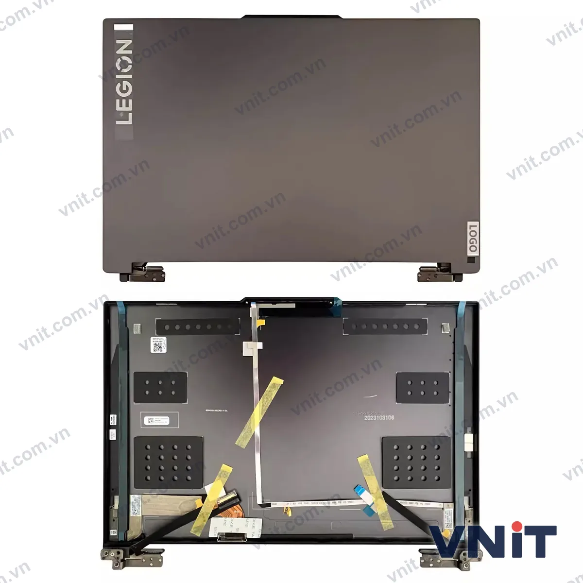 Vỏ laptop LENOVO Legion Slim 5 16APH8 2023 - Mặt A (nắp lưng màn hình) (Màu xám)
