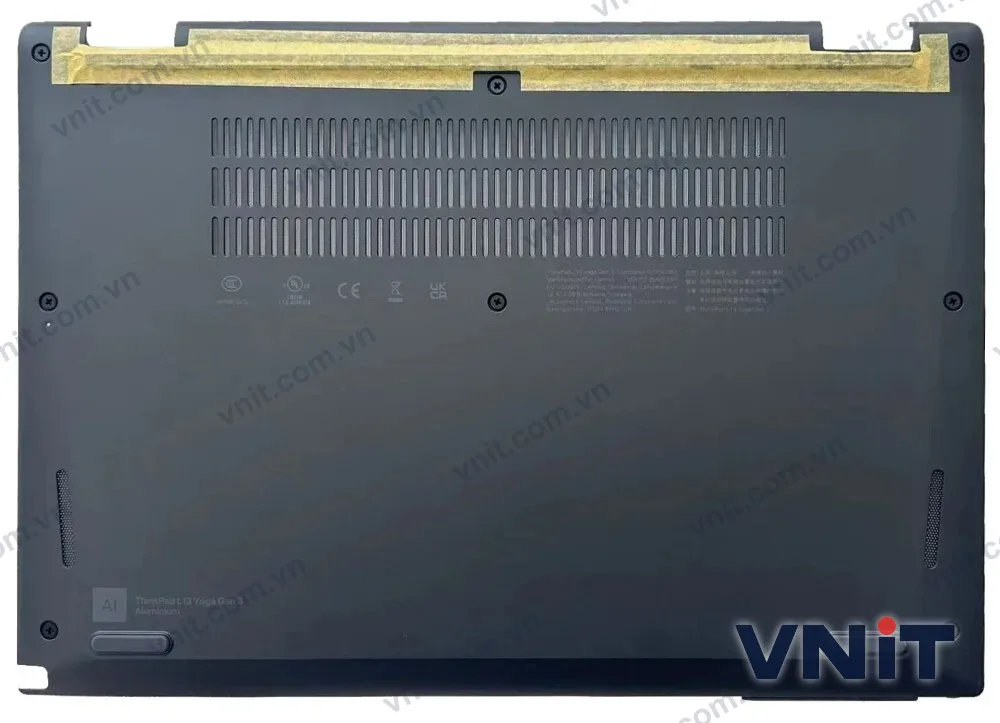 Vỏ laptop Lenovo ThinkPad L13 Yoga Gen 3 5M11K83378 - Mặt D (đáy máy)