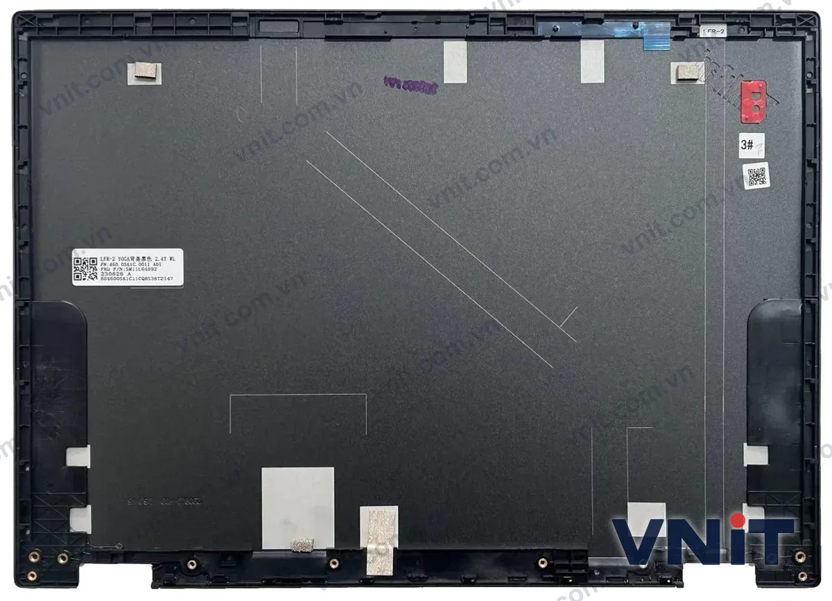 Vỏ laptop Lenovo Thinkpad L13 Yoga Gen 3 / L13 Yoga Gen 4 5M11L64892 - Mặt A (nắp lưng màn hình) - ảnh 2