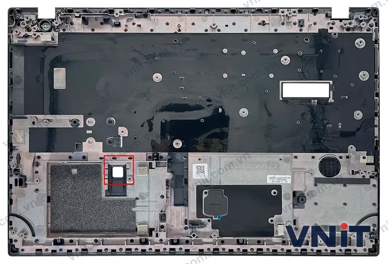 Vỏ laptop Lenovo ThinkPad L580 L590 fingerprint hole - Mặt C (mặt bàn phím) - ảnh 2