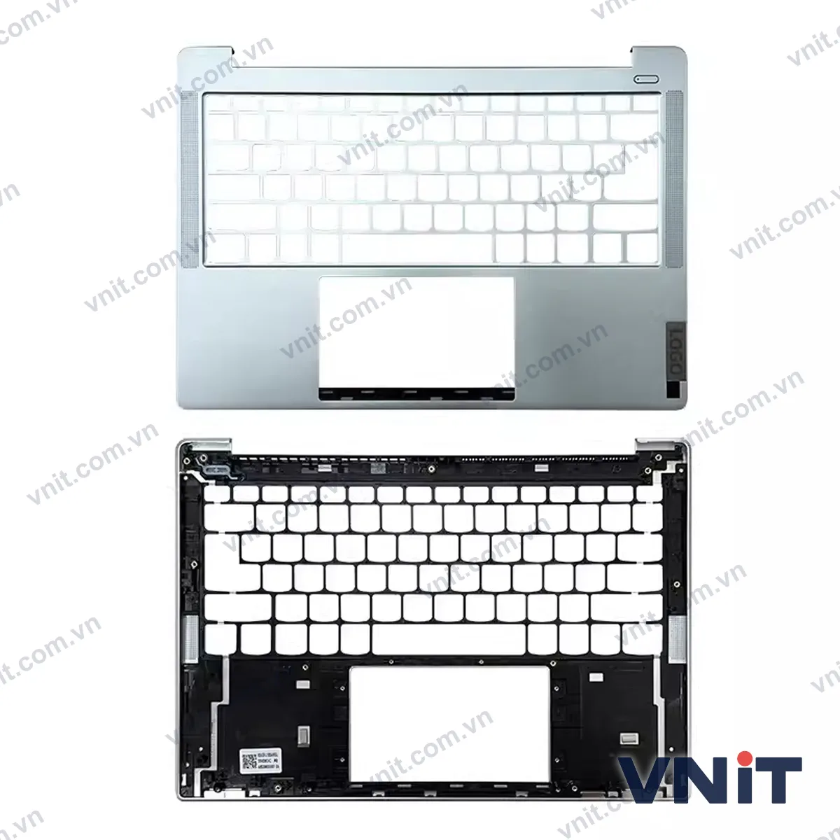 Vỏ laptop LENOVO xiaoxin 14 IAH8 IRL8 ABR8 Slim 5 14 2023 topcase - Mặt C (mặt bàn phím) (Màu bạc)