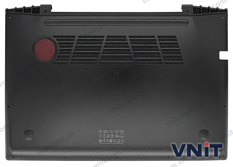 Vỏ laptop Lenovo Y50-70 Y50P-70 Y50-80 - Mặt D (đáy máy) (Màu đen)