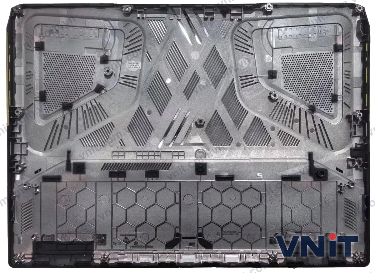 Vỏ laptop MSI Crosshair 16 MS-15P2 - Mặt D (đáy máy) (Màu đen) - ảnh 2