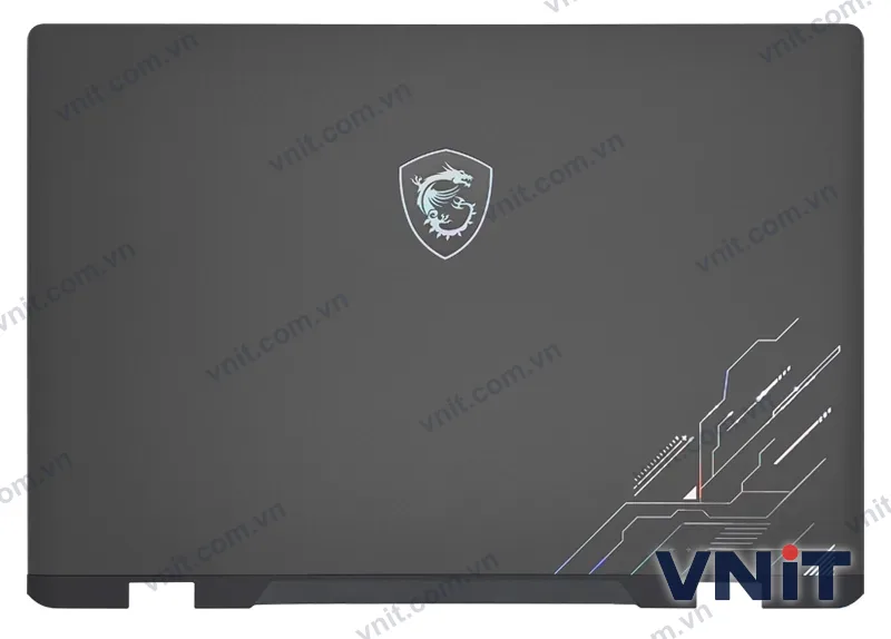 Vỏ laptop MSI Crosshair 16 MS-15P2 metal - Mặt A (nắp lưng màn hình) (Màu xám)