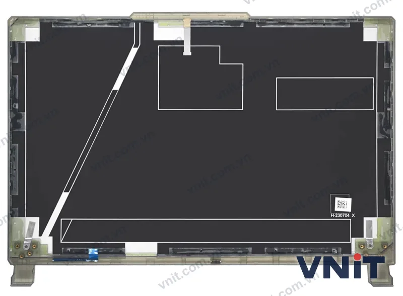 Vỏ laptop MSI Cyborg 15 15 air A12V MS-15K1 - Mặt A (nắp lưng màn hình) (Màu xám) - ảnh 2