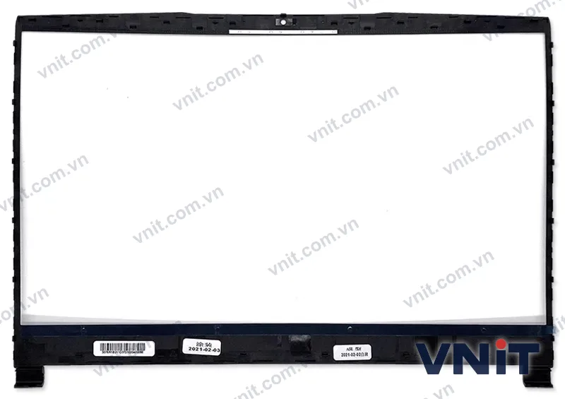 Vỏ laptop MSI GF65 MS-16W1 MS-16W7 MS-16W5 - Mặt B (viền màn hình) (Màu đen) - ảnh 2