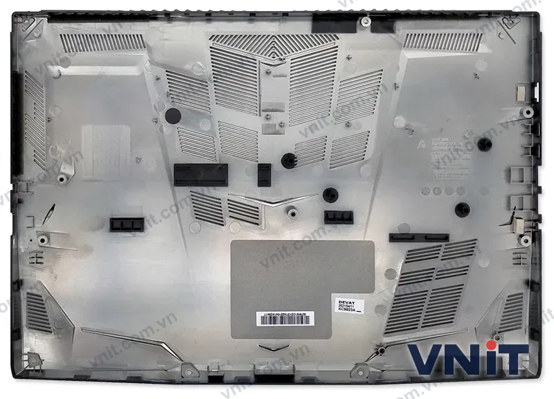 Vỏ laptop MSI GF65 MS-16W1 MS-16W7 MS-16W5 - Mặt D (đáy máy) (Màu đen) - ảnh 2