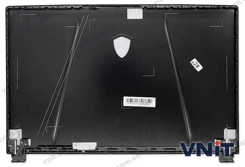Vỏ laptop MSI GP65 GL65 GE65 MS-16U1 MS-16U5 MS-16U7 - Mặt A (nắp lưng màn hình) (Màu đen) - ảnh 3