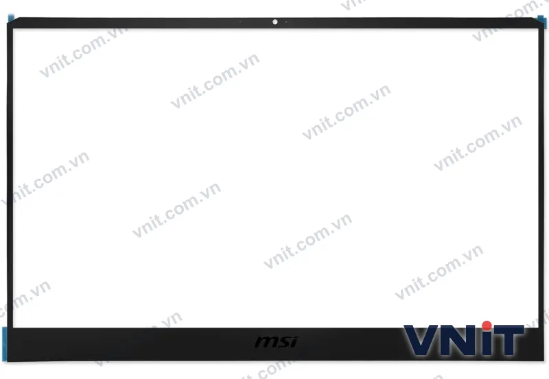 Vỏ laptop MSI GP66 MS-1542 MS-1543 - Mặt B (viền màn hình) (Màu đen)