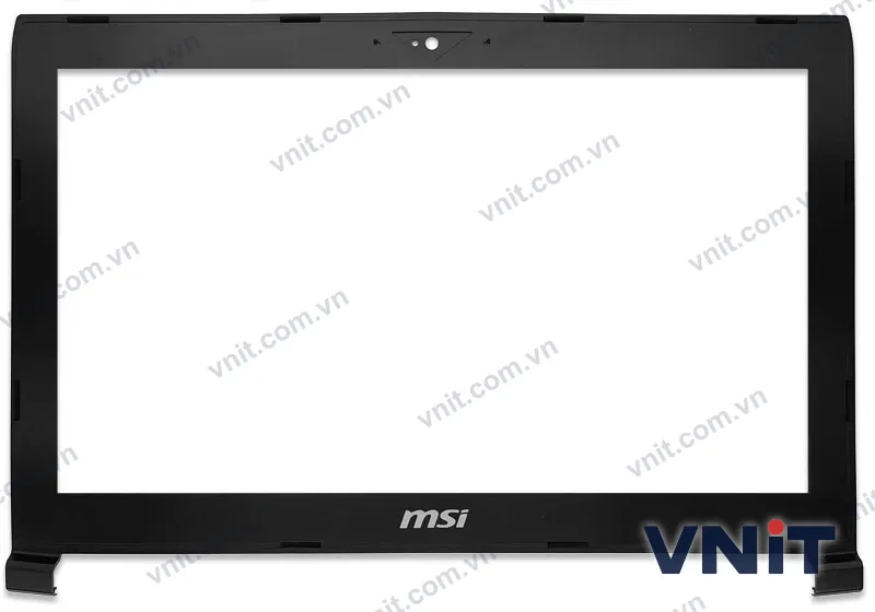 Vỏ laptop MSI GT62 GT62VR MS-16L1 MS-16L2 MS-16L3 MS-16L5 MS-16L7 - Mặt B (viền màn hình) (Màu đen)