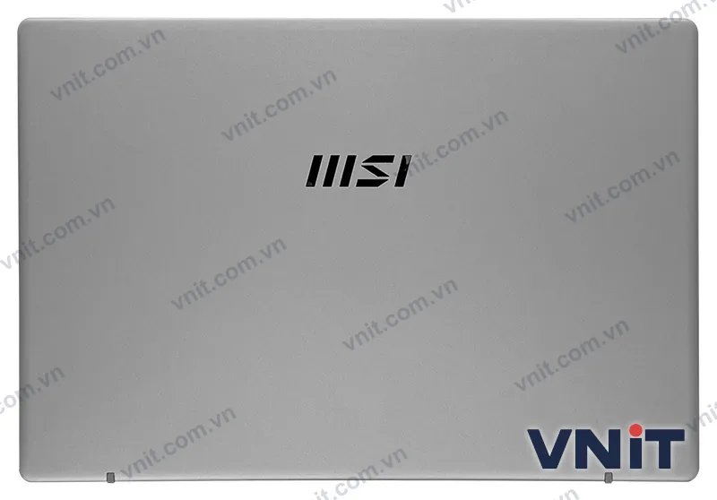 Vỏ laptop MSI Modern 13 M13 B2H F1M - Mặt A (nắp lưng màn hình) (Màu bạc)
