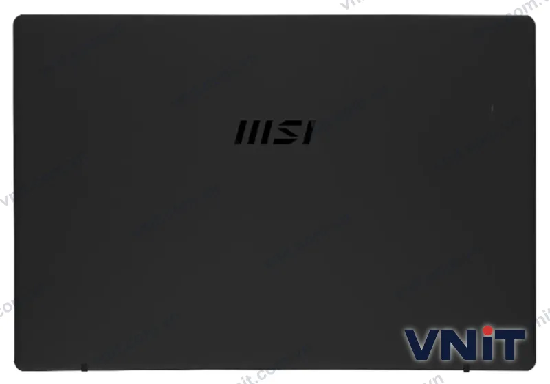 Vỏ laptop MSI Modern 13 M13 B2H F1M - Mặt A (nắp lưng màn hình) (Màu đen)