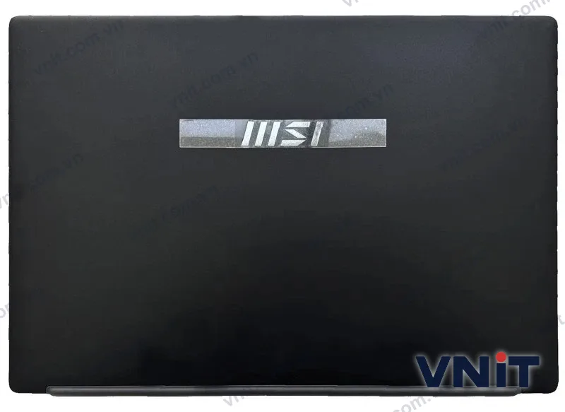 Vỏ laptop MSI Modern 14 C12M MS-14J1 - Mặt A (nắp lưng màn hình) (Màu đen)