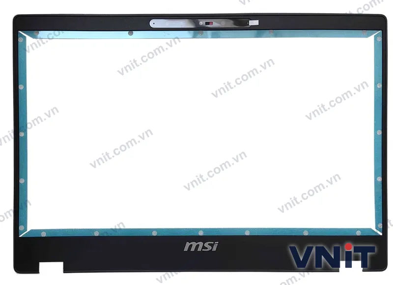 Vỏ laptop MSI Modern 14 C12M MS-14J1 - Mặt B (viền màn hình) (Màu đen)